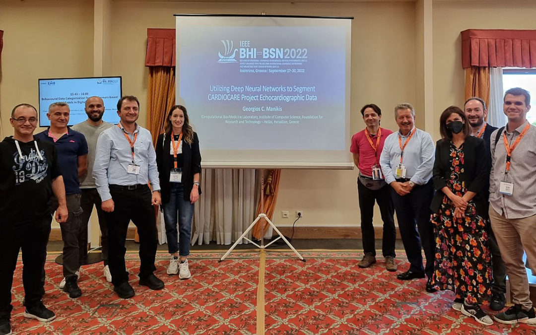 CARDIOCARE in IEEE BHI-BSN 2022 in Ioannina