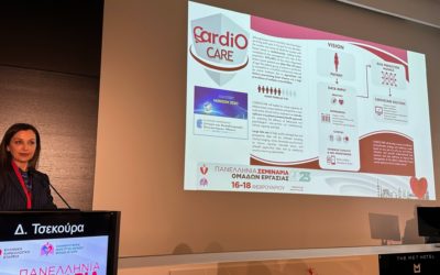 CARDIOCARE presented to the Cardio-Oncology Team Session in the Panhellenic work group seminars