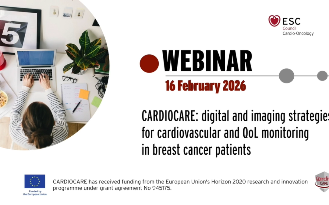 CARDIOCARE Webinar Highlights Digital and Imaging Strategies in Cardio-Oncology